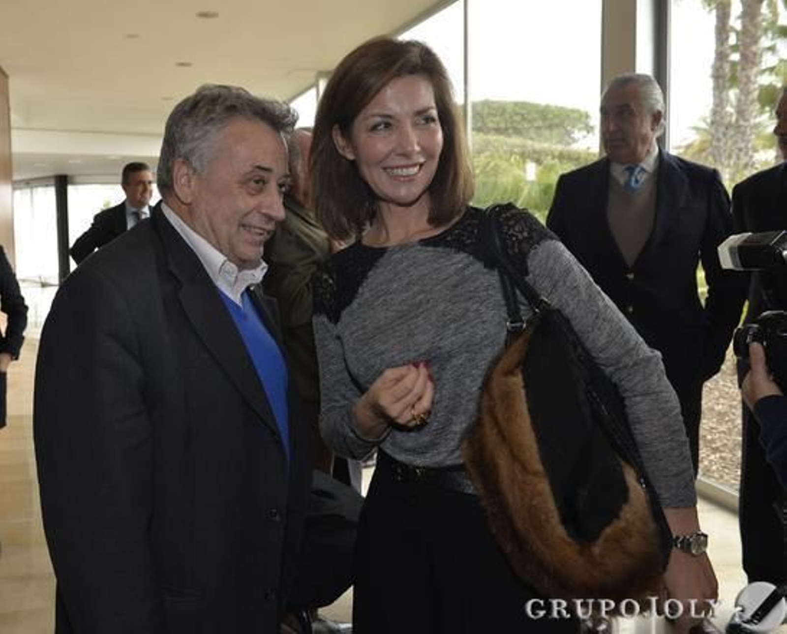 Jerónimo Páez con Rosa Rufino. / Juan Carlos Vázquez