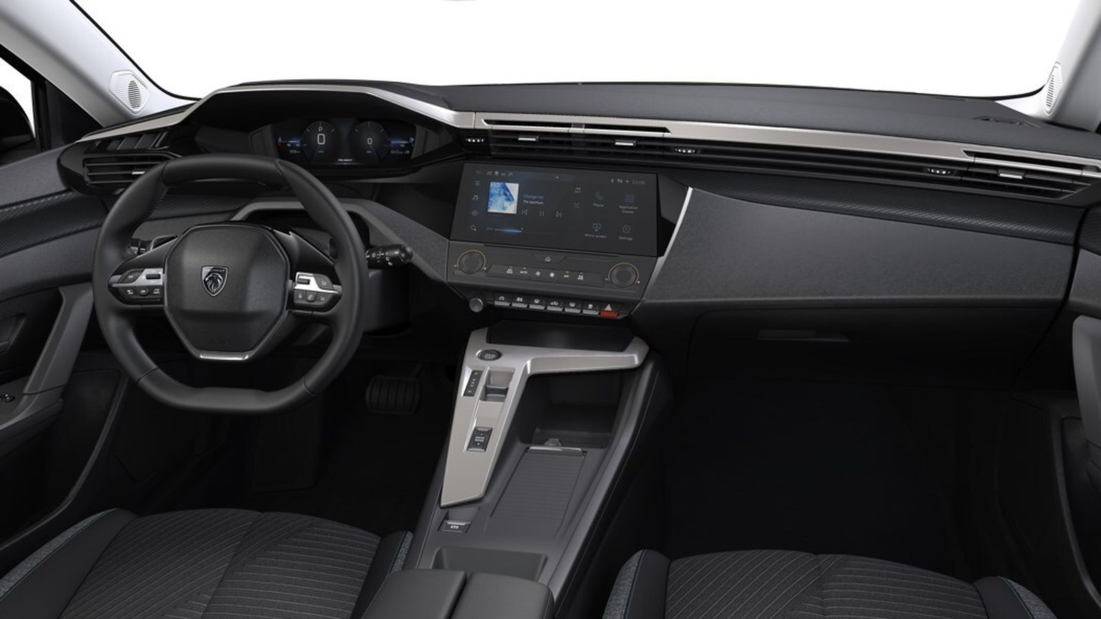 En este acabado el i-cockpit del 308 tiene la configuración más dotada de todas las posibles.