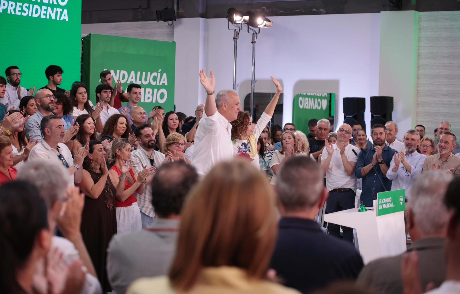 María Jesús Montero presenta en Jerez su candidatura a la Junta de Andalucía