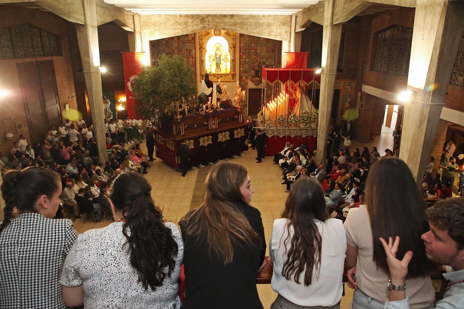 Fotos de la primera levantá de La Borriquita en Algeciras 2023