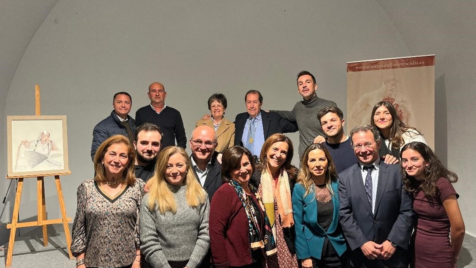 Santiago Gutiérrez, Antonio Sánchez, Margarita Algarín, José Ignacio, Pablo, Jaime y Juan Manuel Fernández Pujol, José Luis del Valle, María y Teresa Fernández-Pujol, Carmen Marzo, María Dolores y Ángela Fernández-Pujol, Rocío Fernández, Ernesto Fernández-Pujol y Lucía del Valle.