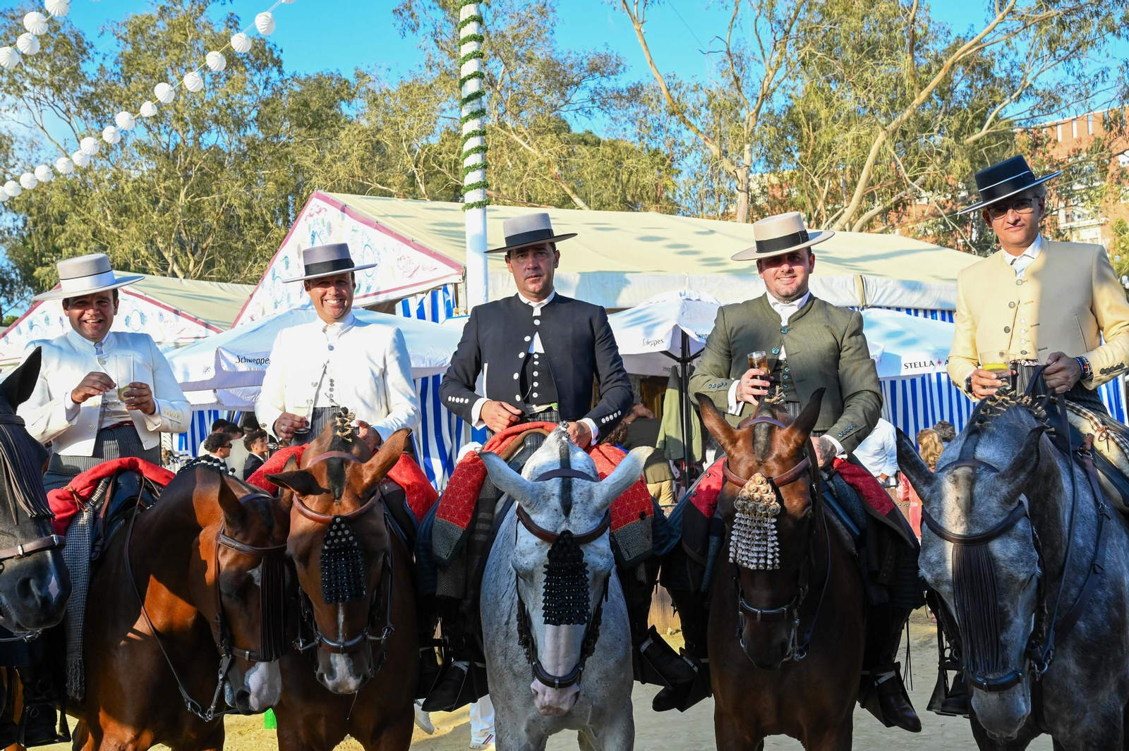 Imágenes del ambiente en la tarde de la Feria Del Caballo 2025 el día viernes 10 de octubre 