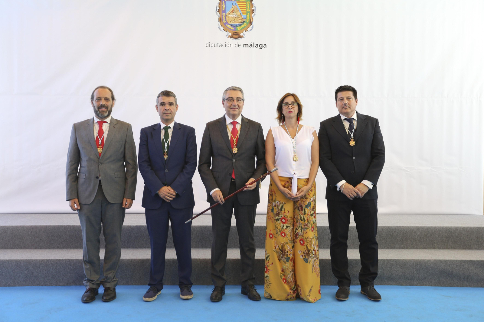 Las fotos del Pleno de la constitución de la Diputación de Málaga