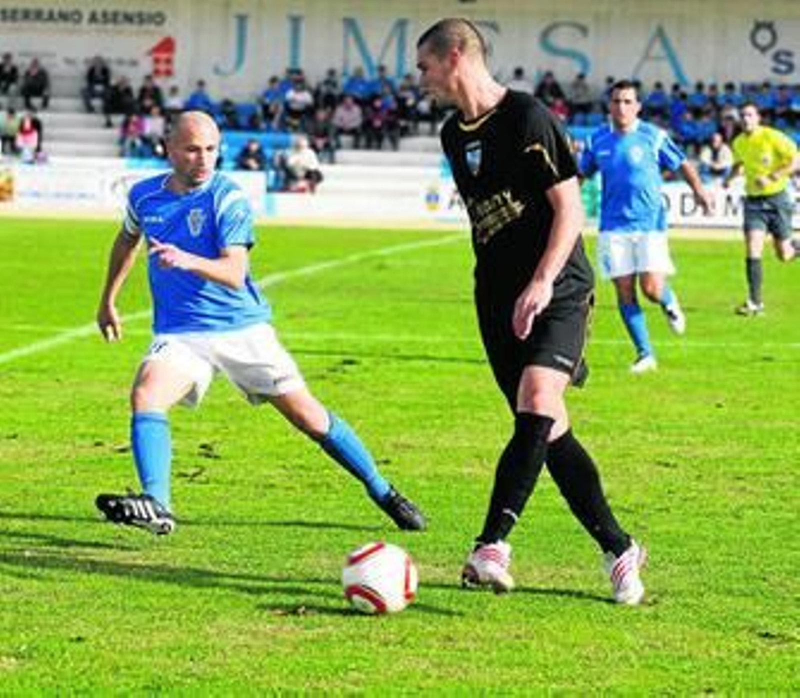 Sergio Castillo, en un partido con el Ronda.