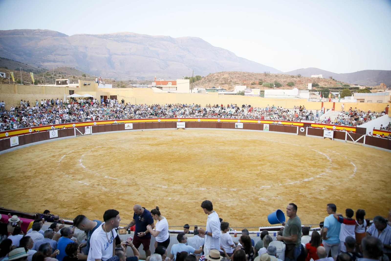 Corrida de toros Berja con un toro indultado, en imágenes