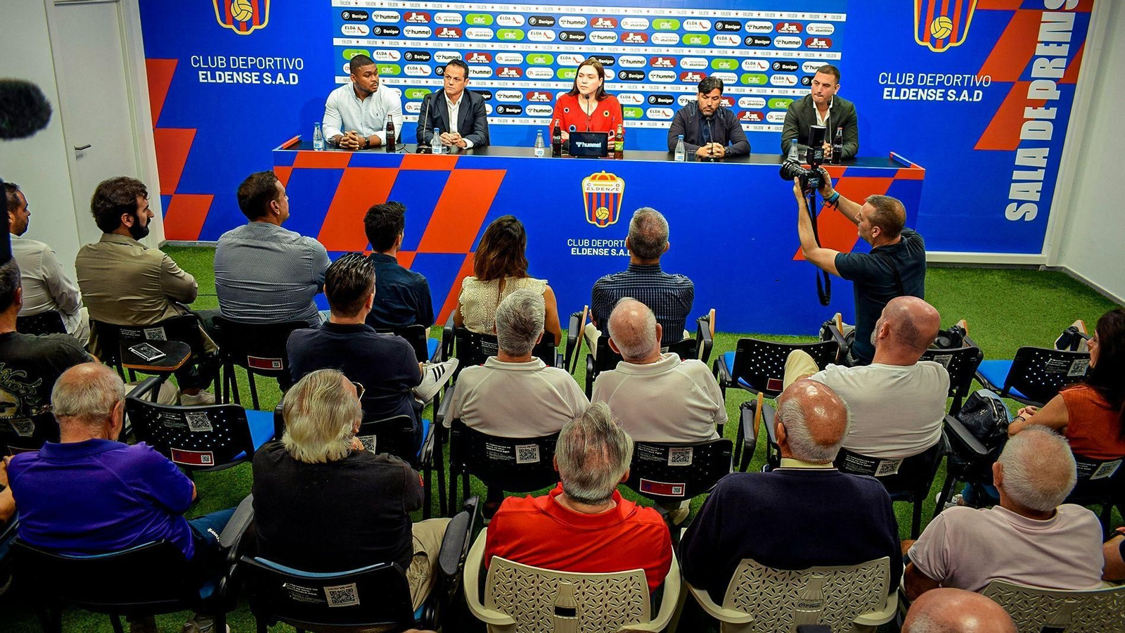La nueva propiedad del Eldense, en su presentación.