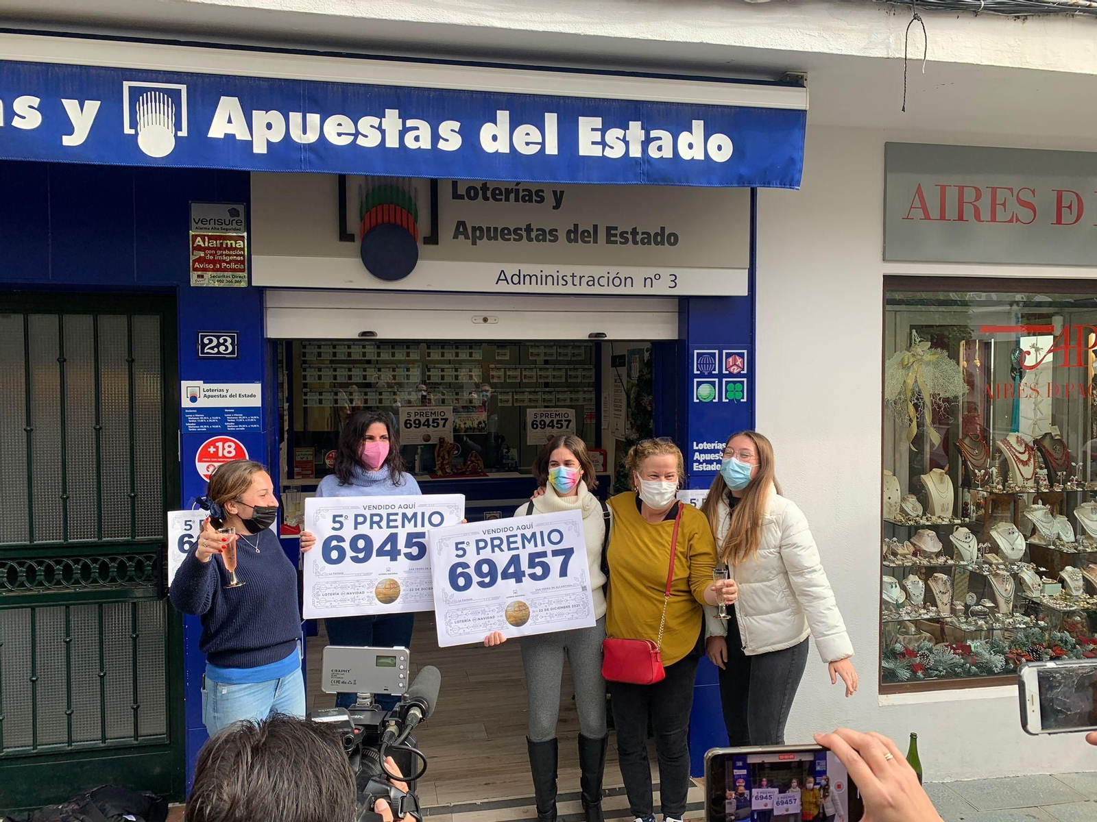 La administración de loterías de San Pedro que ha repartido más de 10 millones de euros.