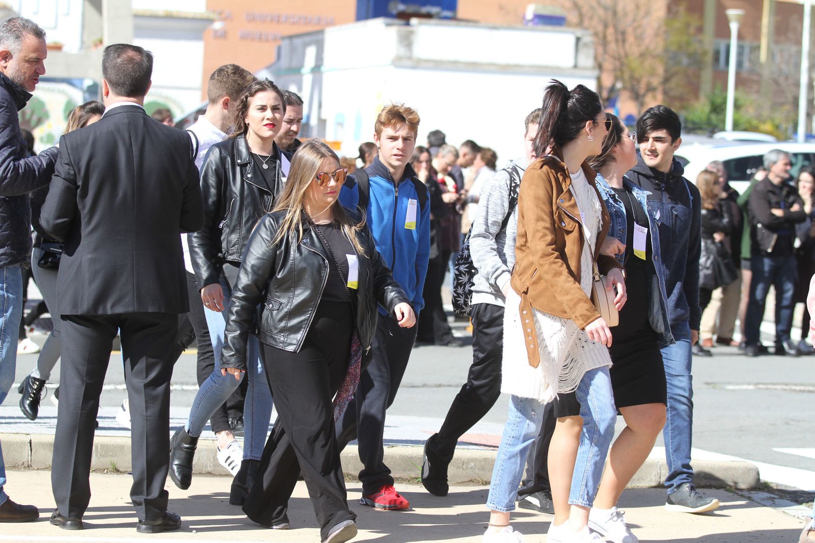 Imágenes de la visita de la reina Letizia a Huelva