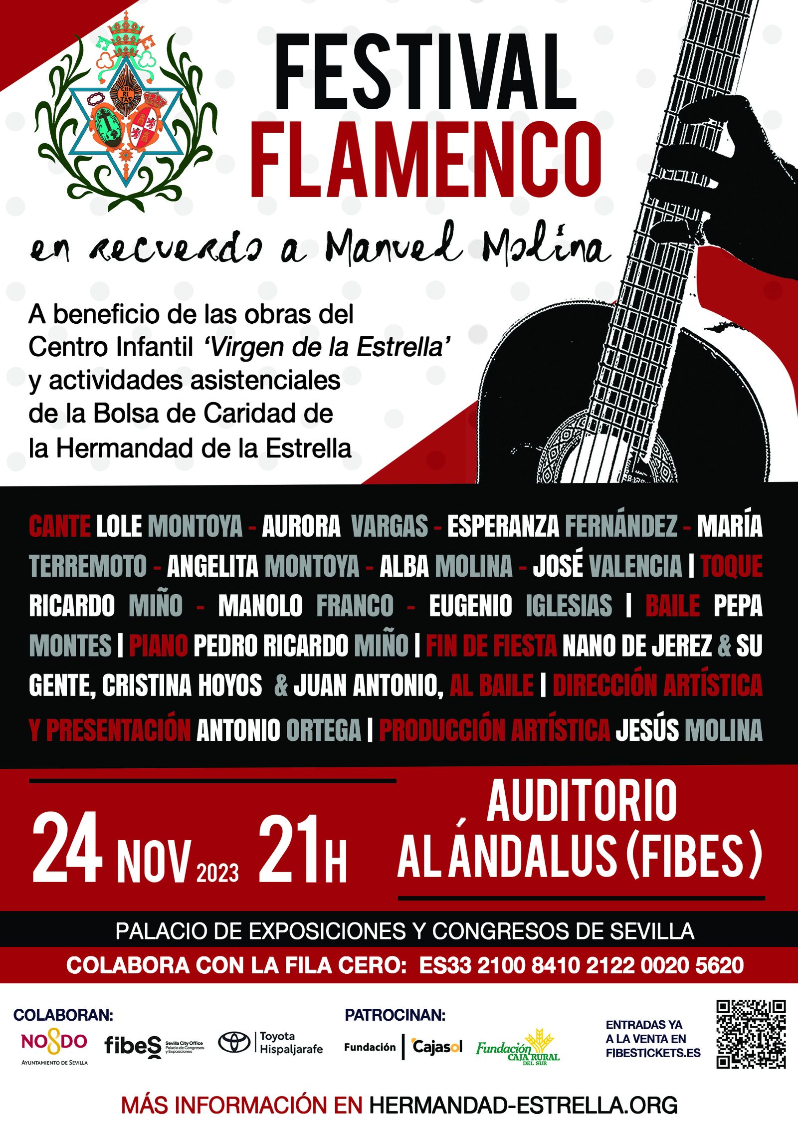 El cartel de este primer Festival Flamenco