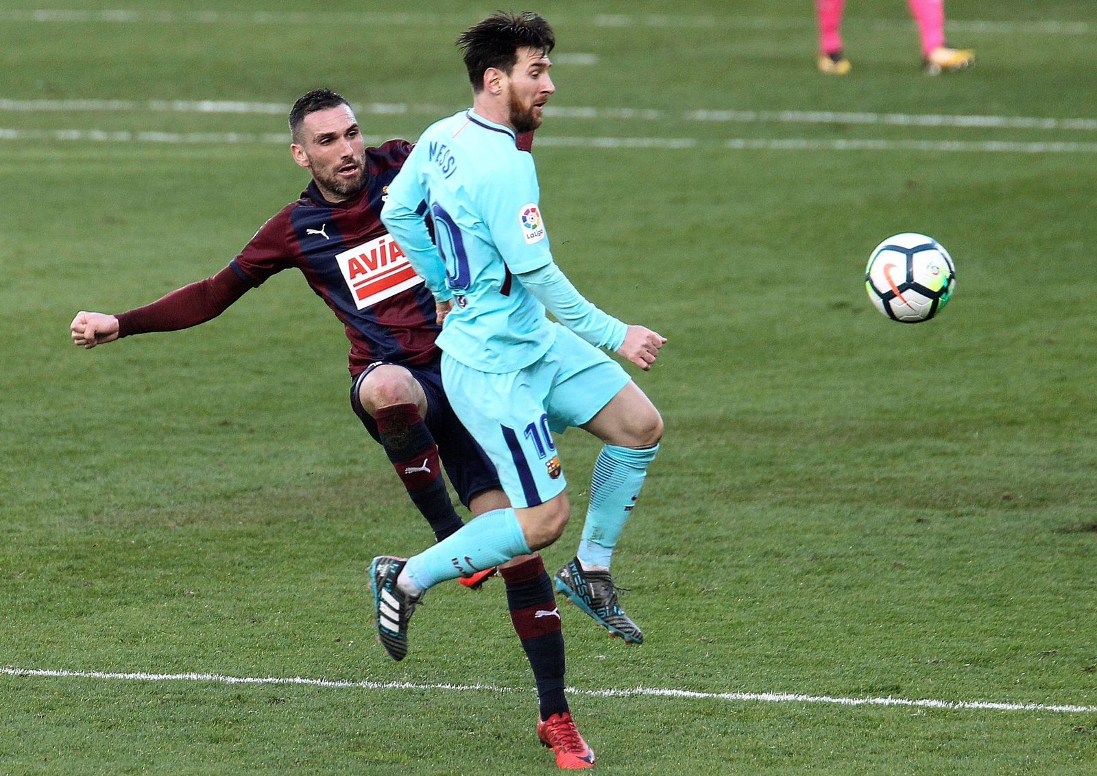 El Eibar-Barcelona, en imágenes