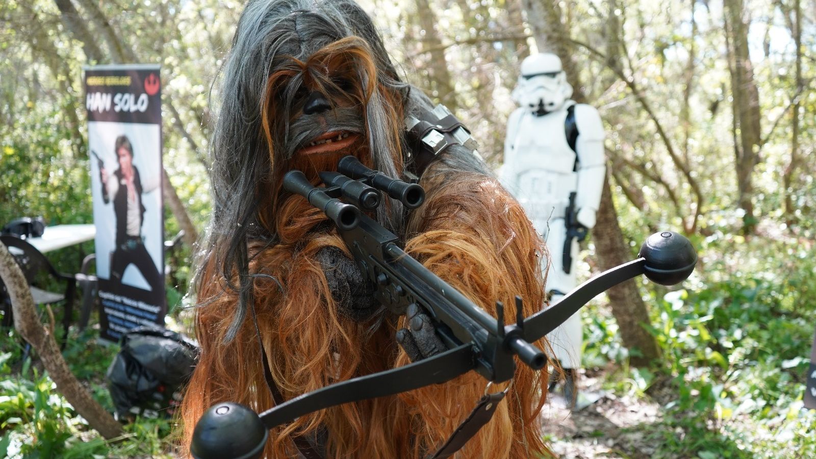 Chewbacca en los bosques de Doñana.