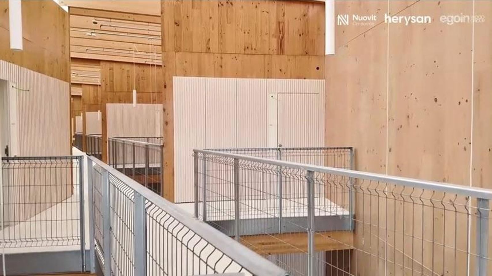 El interior del edificio Oceanika con la obra casi concluida El interior del edificio Oceanika con la obra casi concluida
