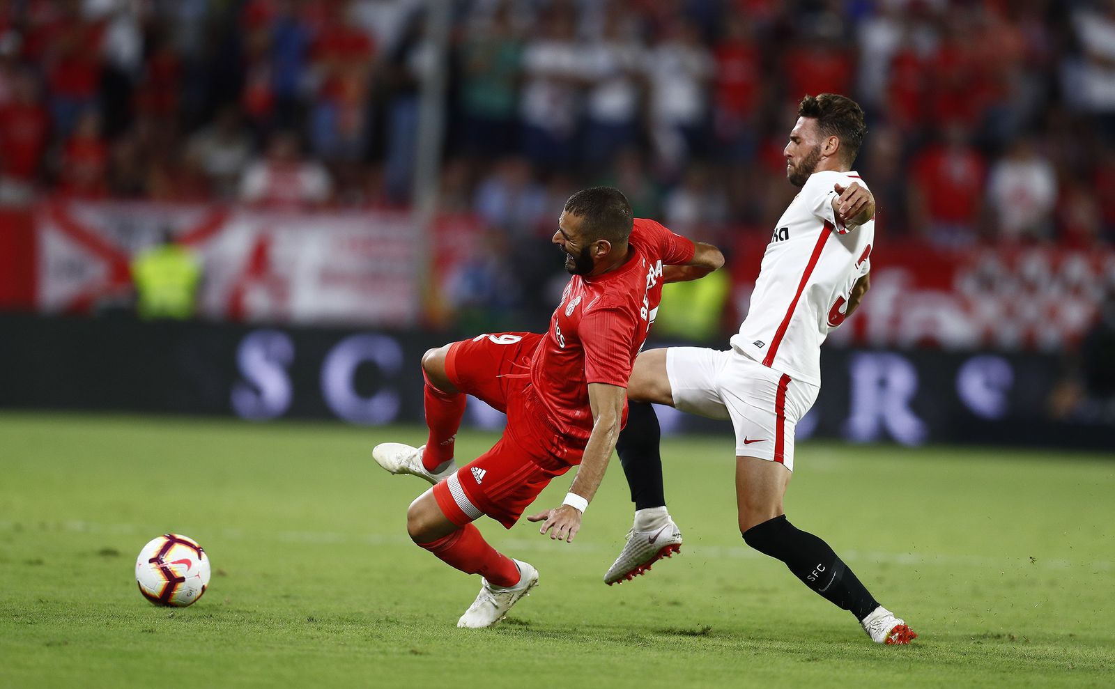 Las imágenes del Sevilla-Real Madrid