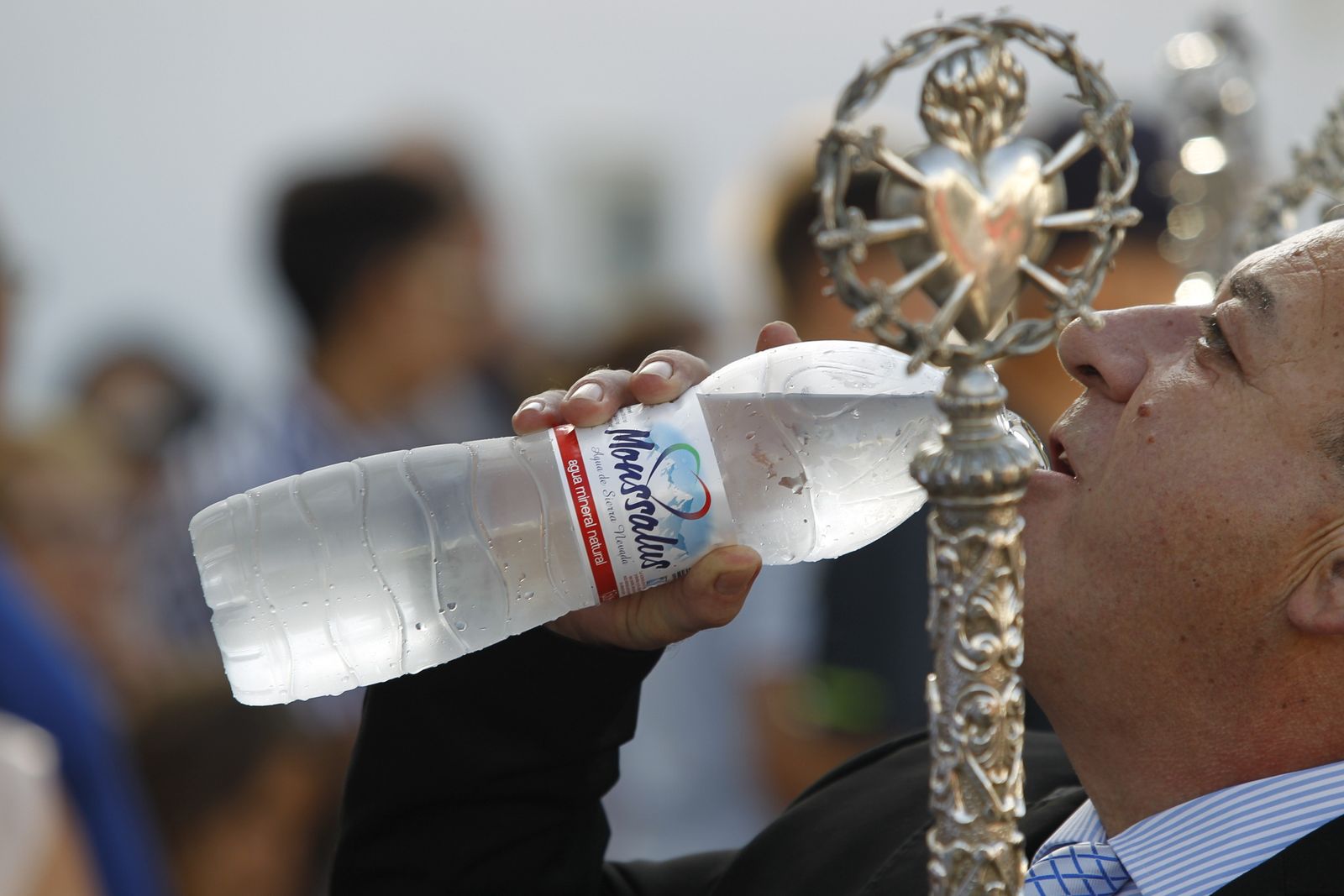 Fotogalería cucaña y procesión Fiestas Santa Ana Roquetas de Mar