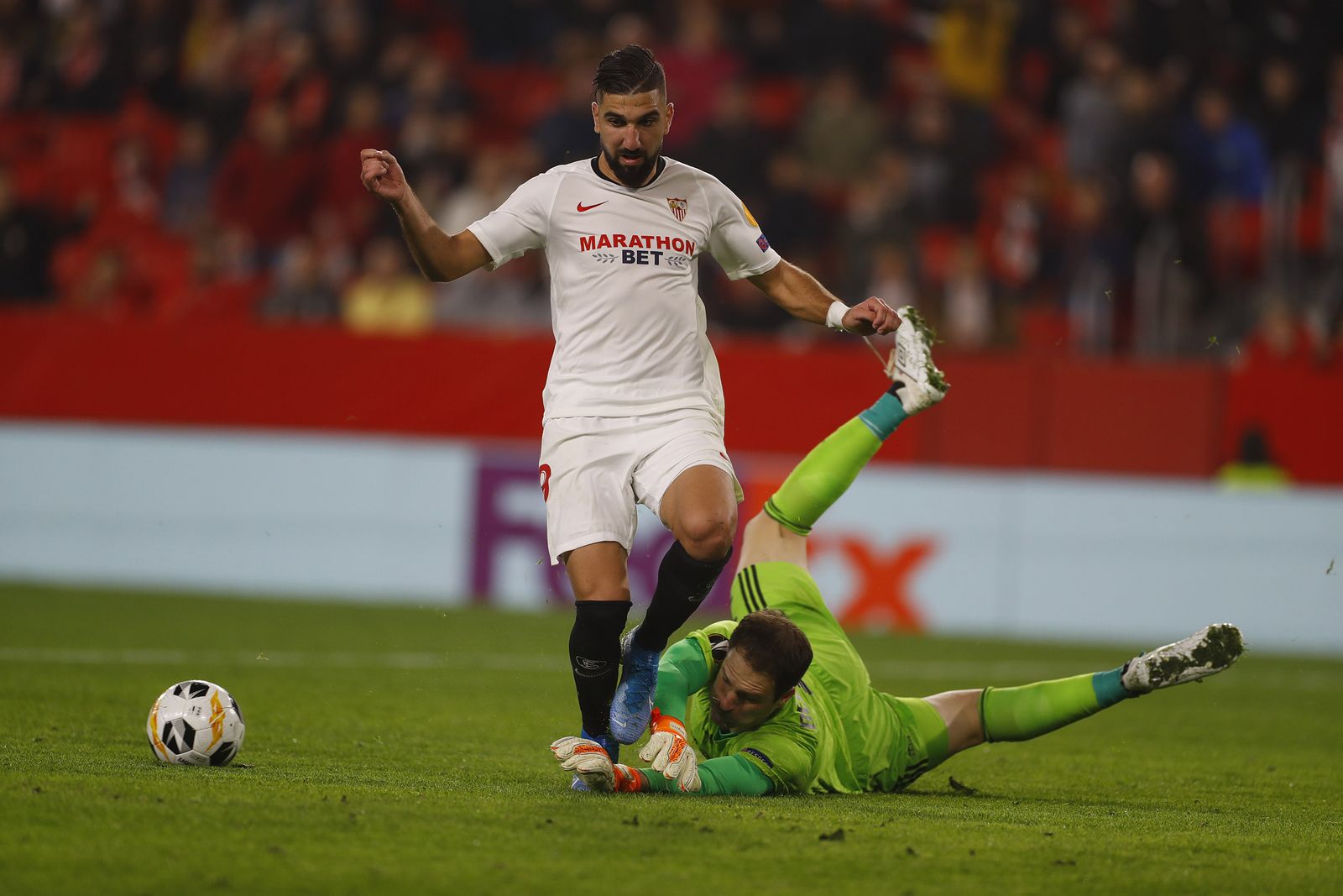 La imágenes del Sevilla fc-Qarabag Fk