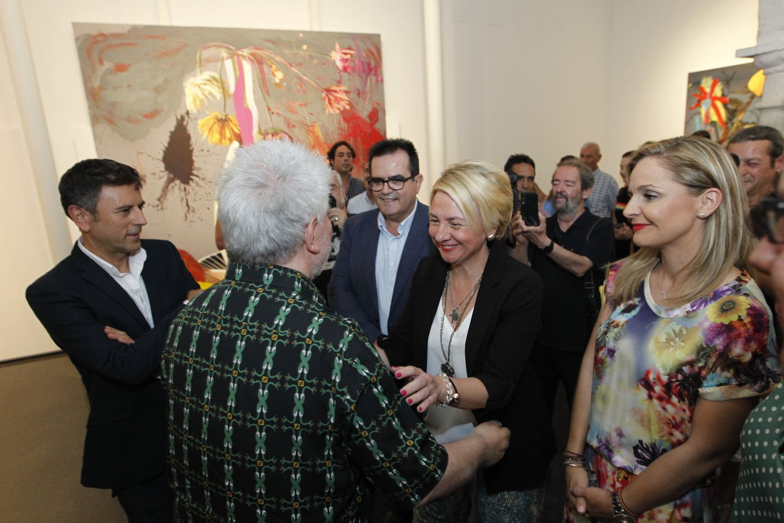 Fotogalería visita Pedro Almodóvar al CAF Almería