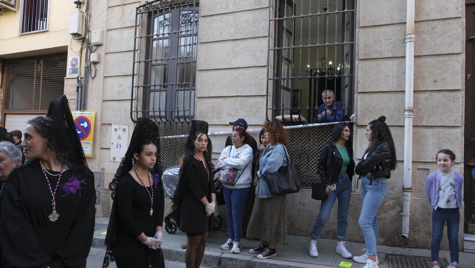 La procesión de Prendimiento en Almería, en imágenes