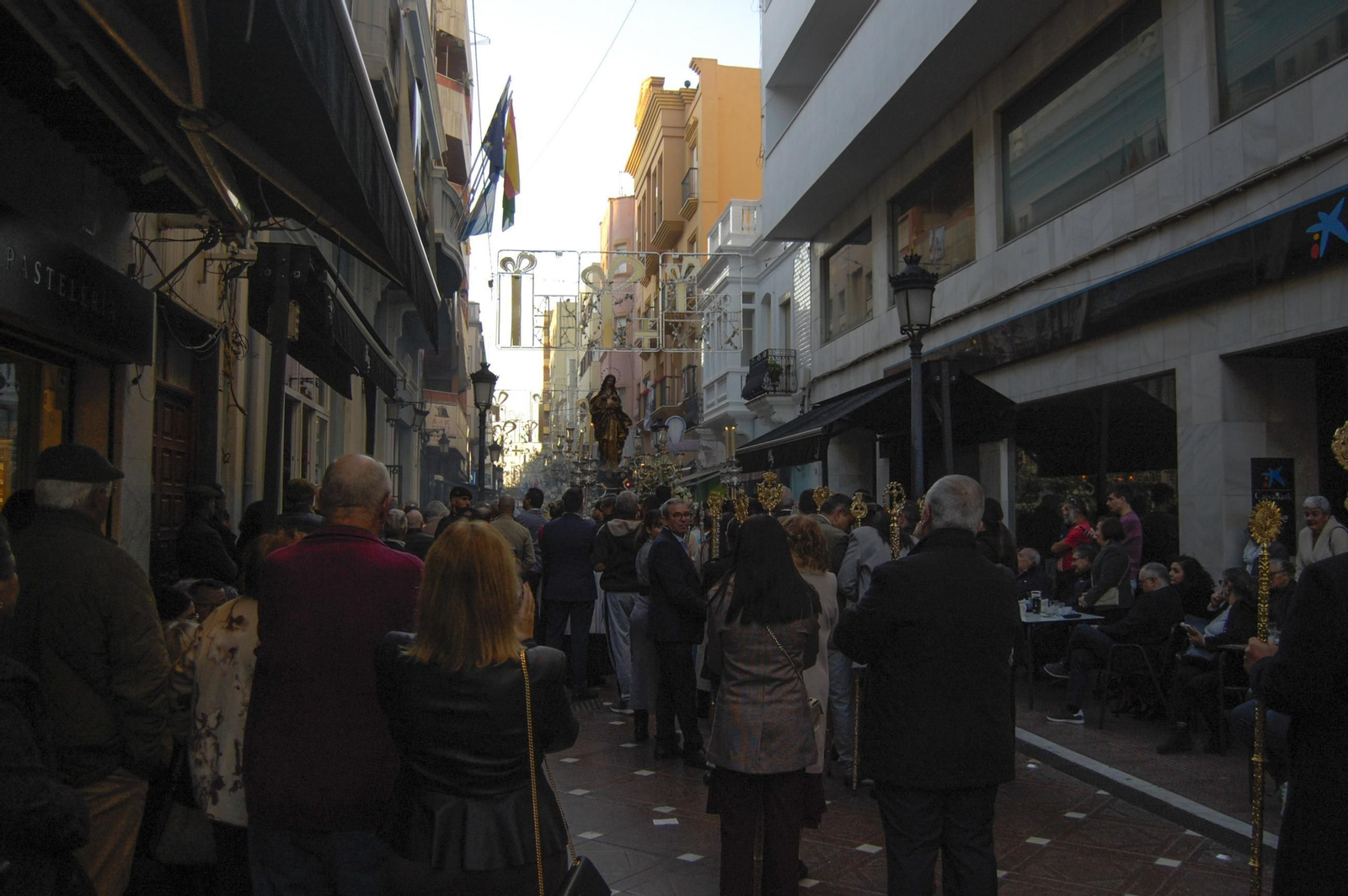 Fotos de la procesión de la Inmaculada Concepción en La Línea