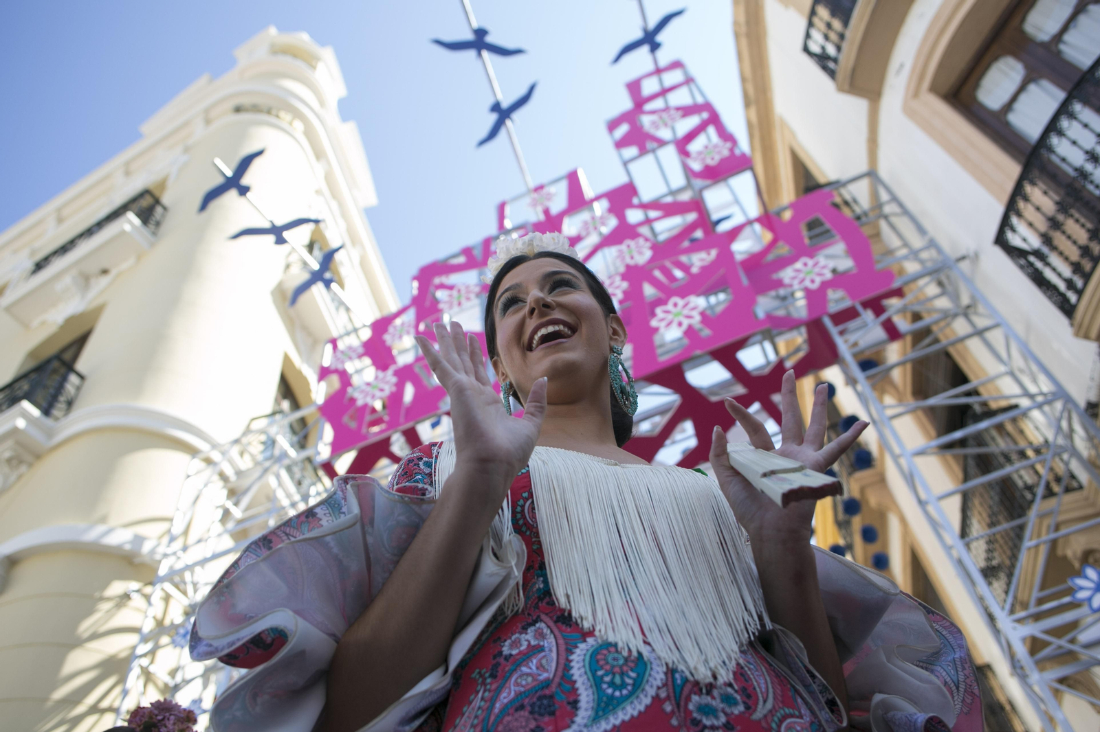 El inicio de Carrera Espinel suele acoger la portada de la feria del centro.