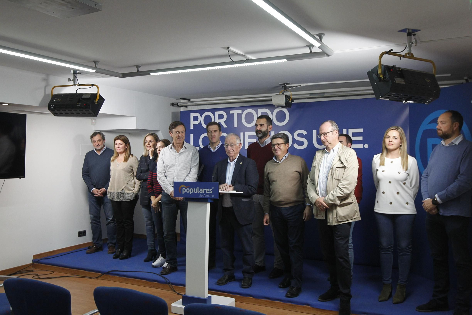 Fotogalería noche Elecciones Generales 10 Noviembre 2019. Almería