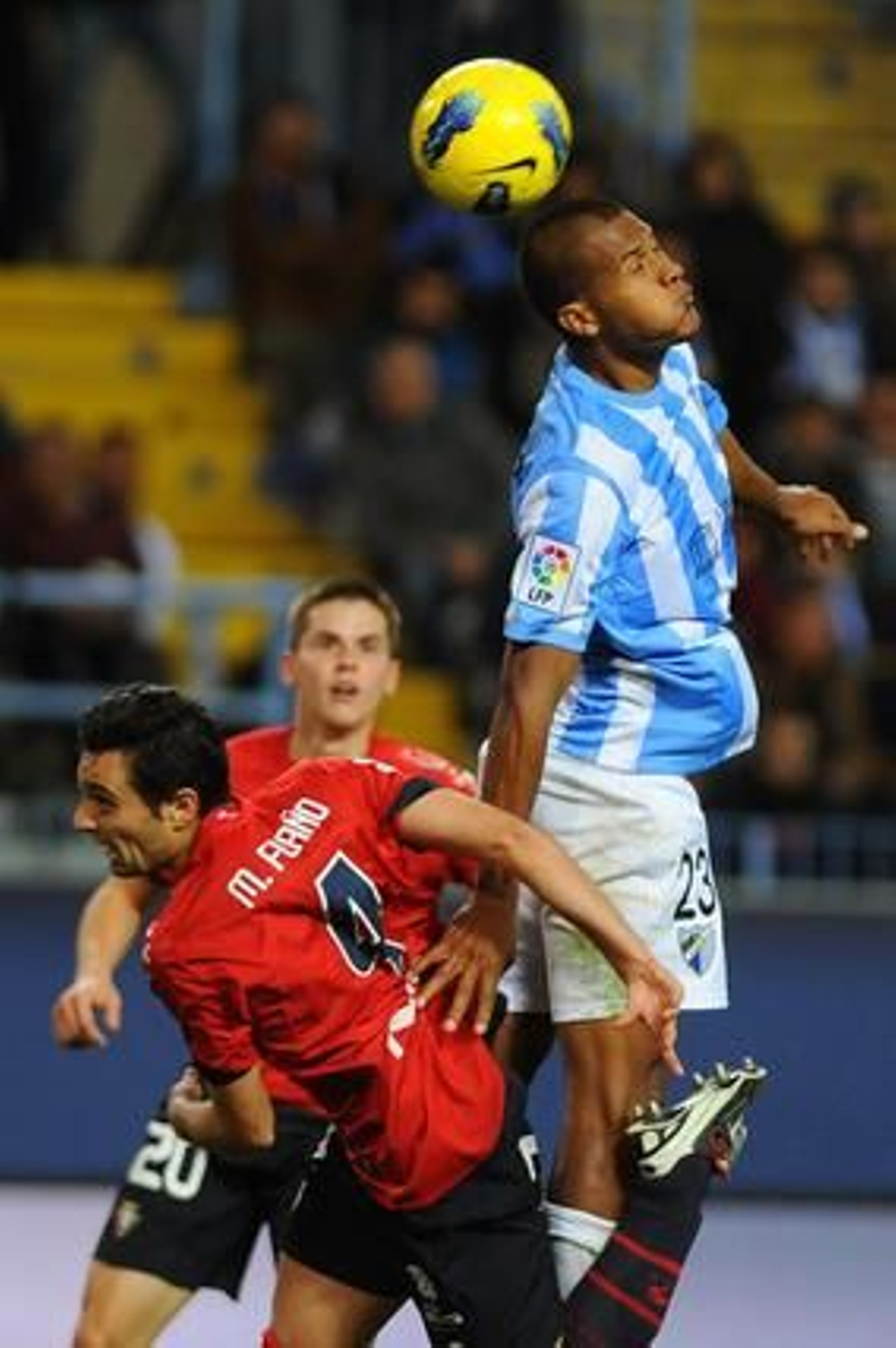El gol de Juanmi puso las tablas a un partido donde el Málaga lo hizo y deshizo todo. 

Foto: AFP