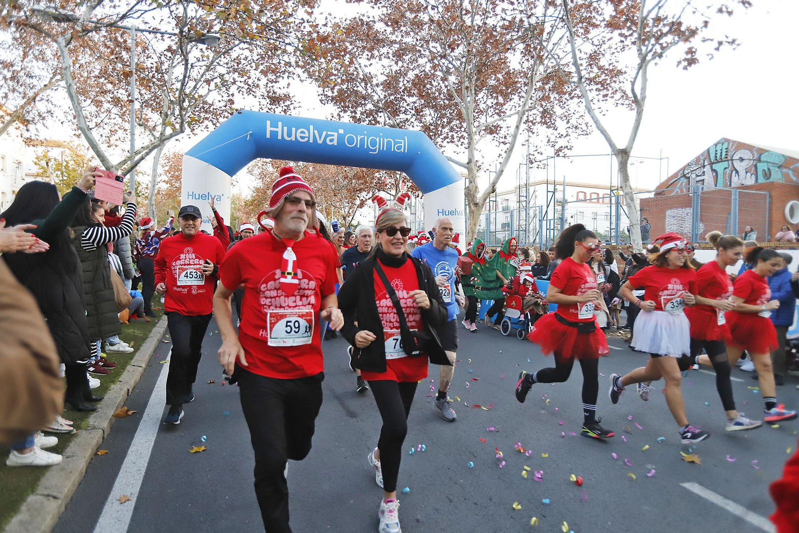 Imágenes de la XIII carrera de San Silvestre en Huelva