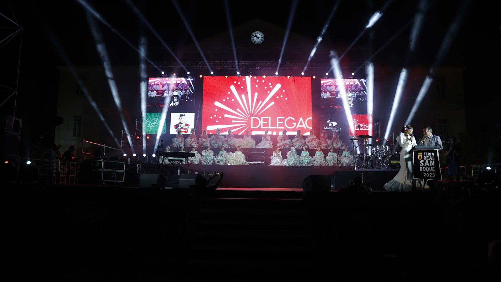 Las fotos del acto de coronación de la feria de San Roque 2023