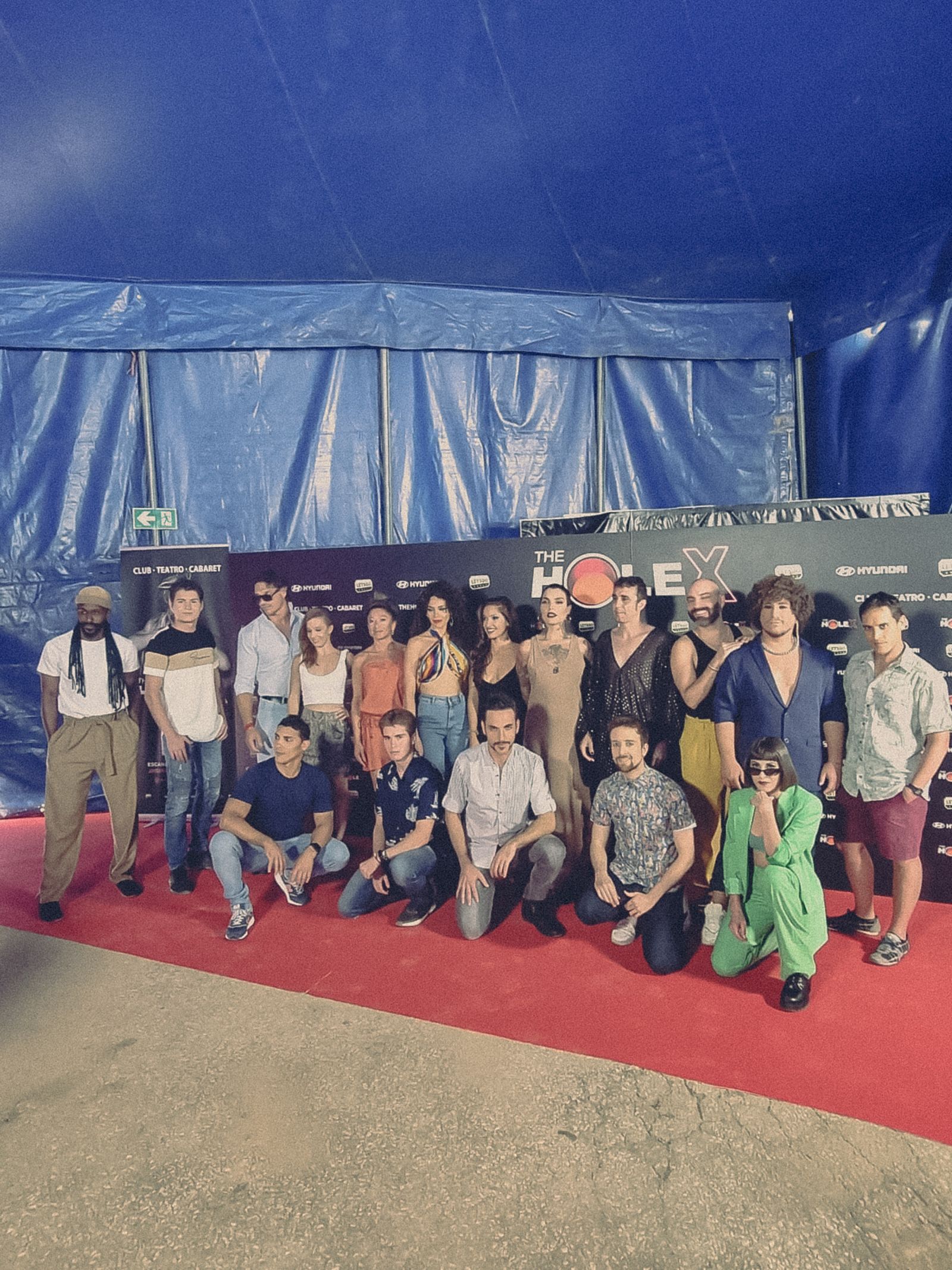 Las fotos de la alfombra roja del pase VIP de 'The Hole X'