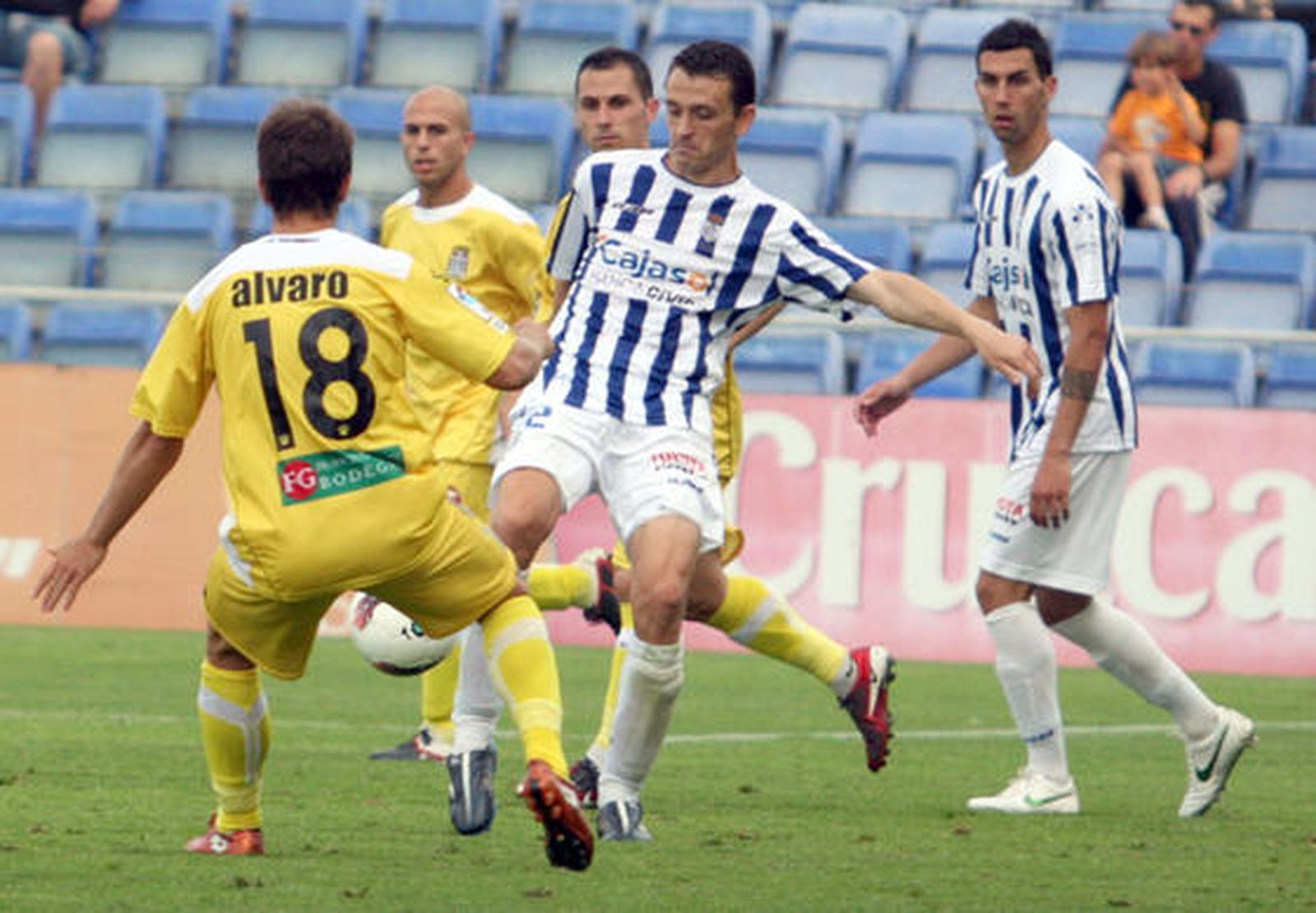 El Recreativo cierra la temporada con una derrota ante el Cartagena.

Foto: Josue Correa