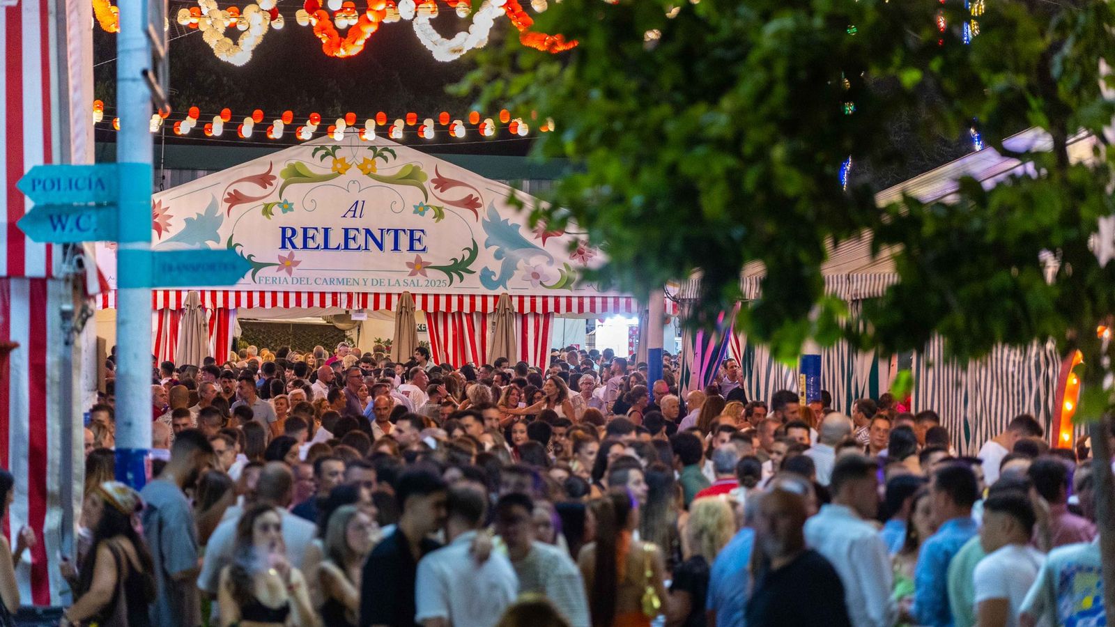 Feria del Carmen y de la Sal en el Parque de San Fernando