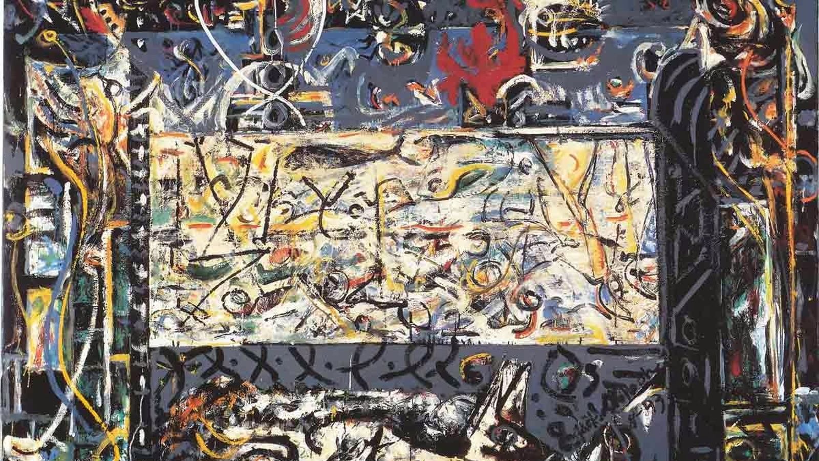 'Guardianes del secreto', de Jackson Pollock.