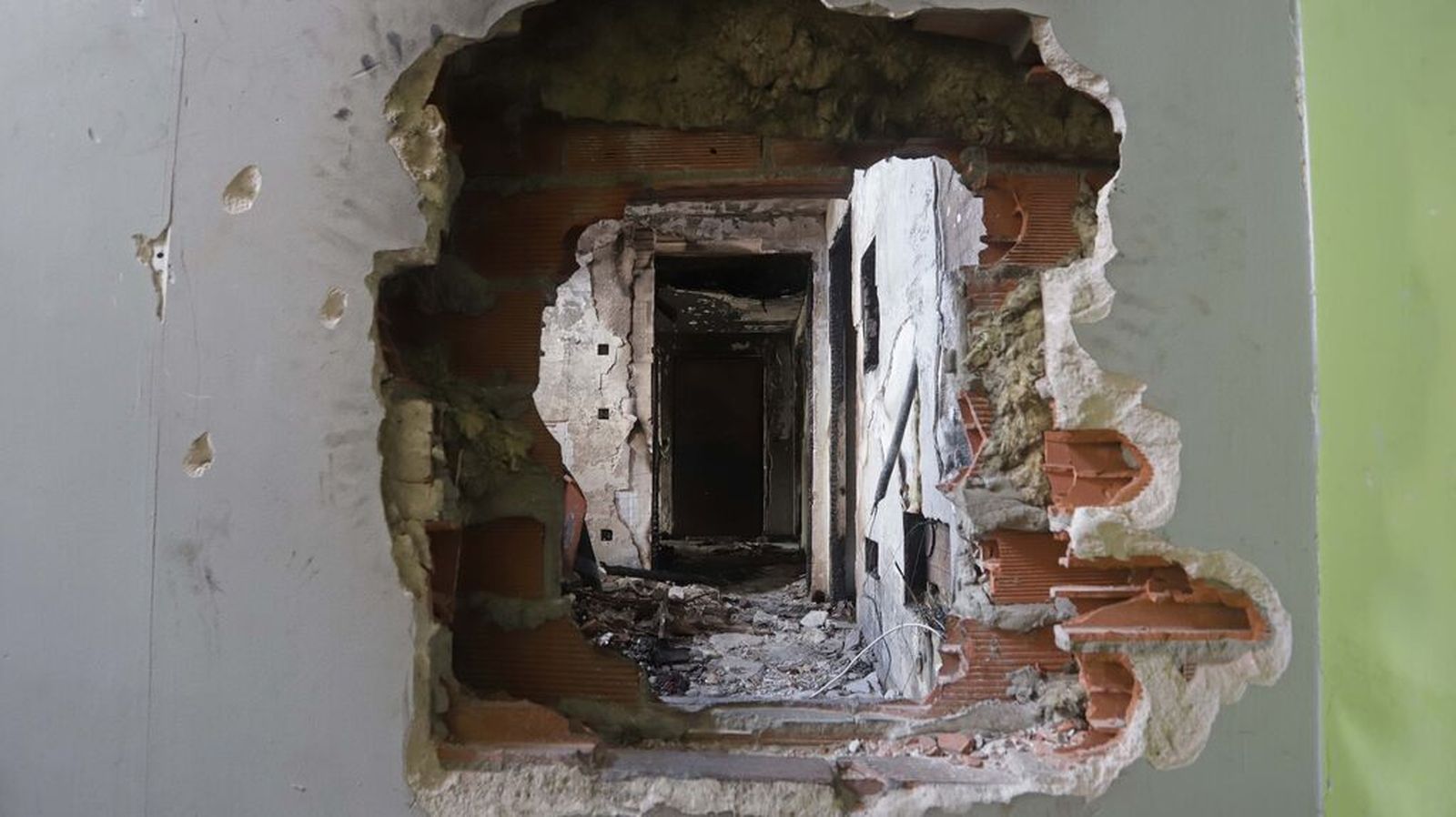 Foto del edificio okupa de El Secano en Algeciras