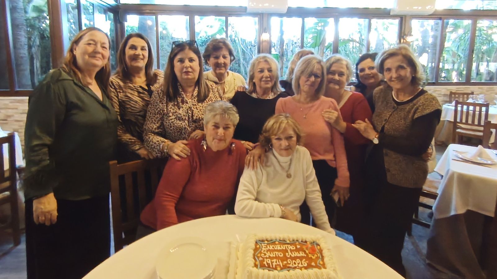 Encuentro de la promoción de 1974 del colegio Santo Ángel de Jerez