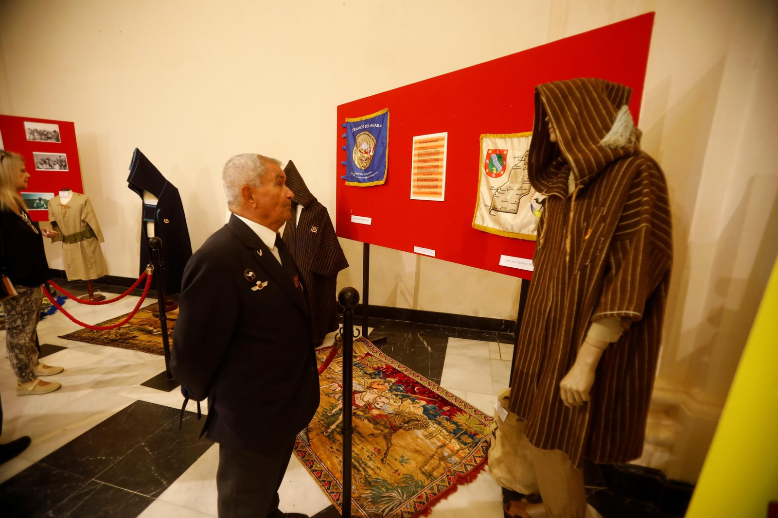 La exposición 'La mili en el Sáhara', en imágenes