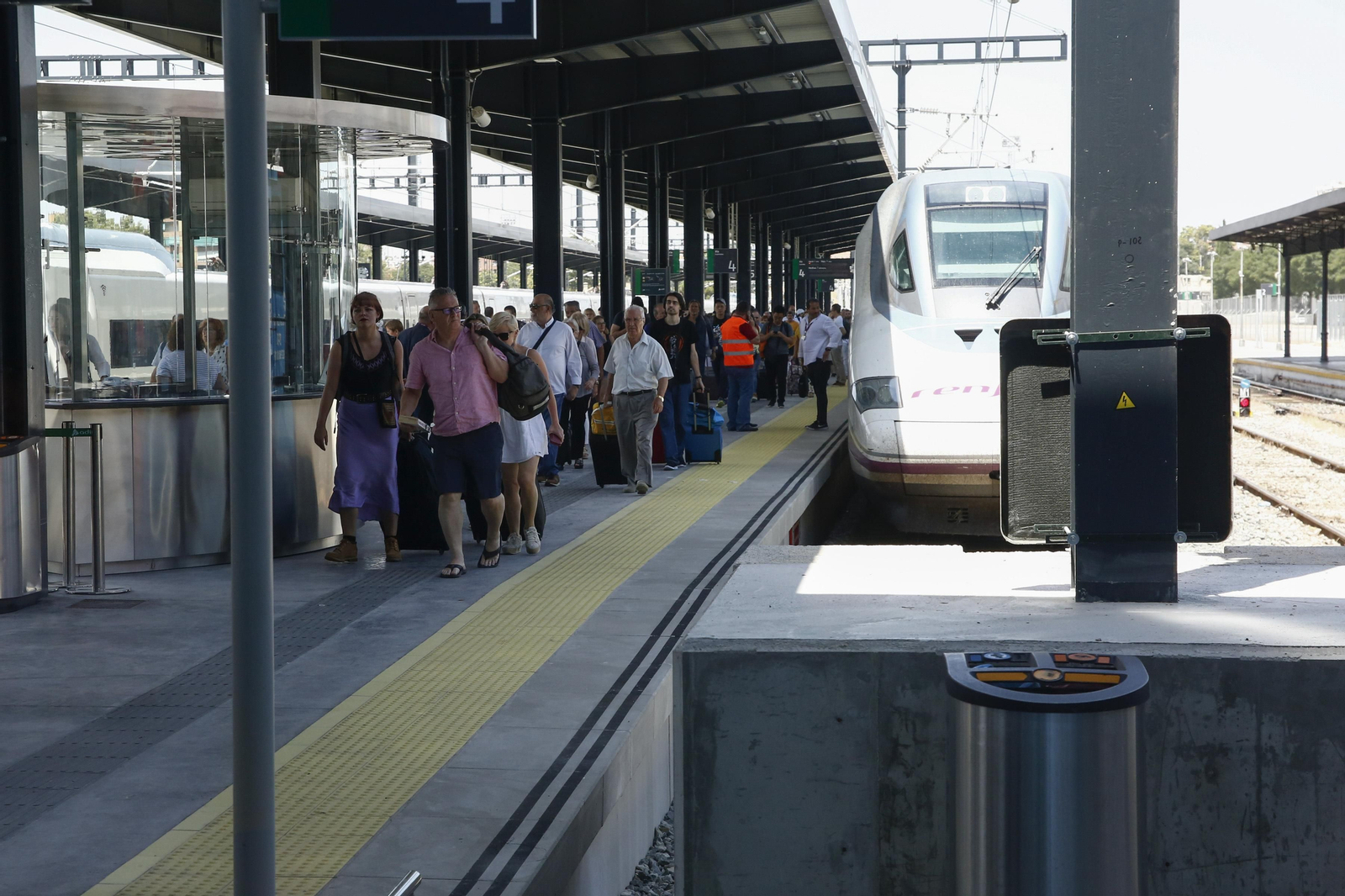 Las imágenes del primer día del AVE