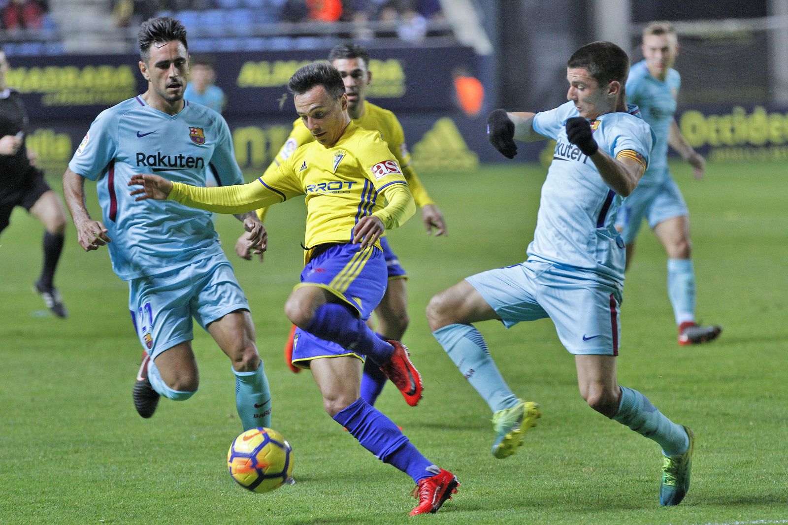 Las imágenes del Cádiz-Barcelona B