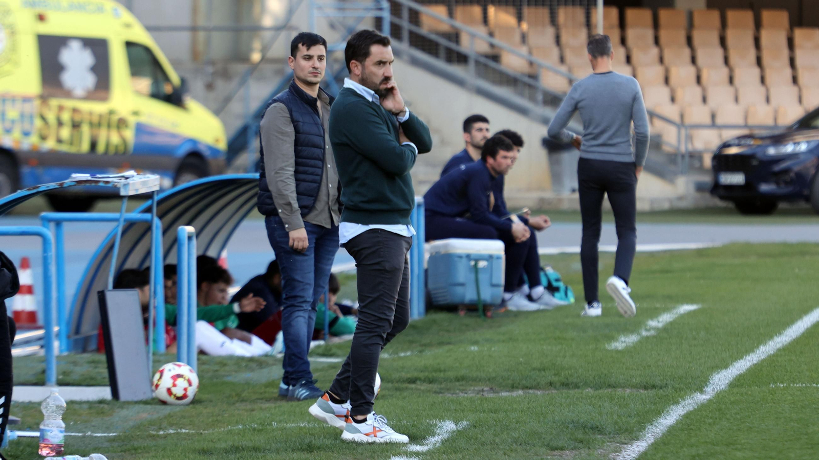Imágenes del Xerez DFC contra el CF Villanovense en Chapín