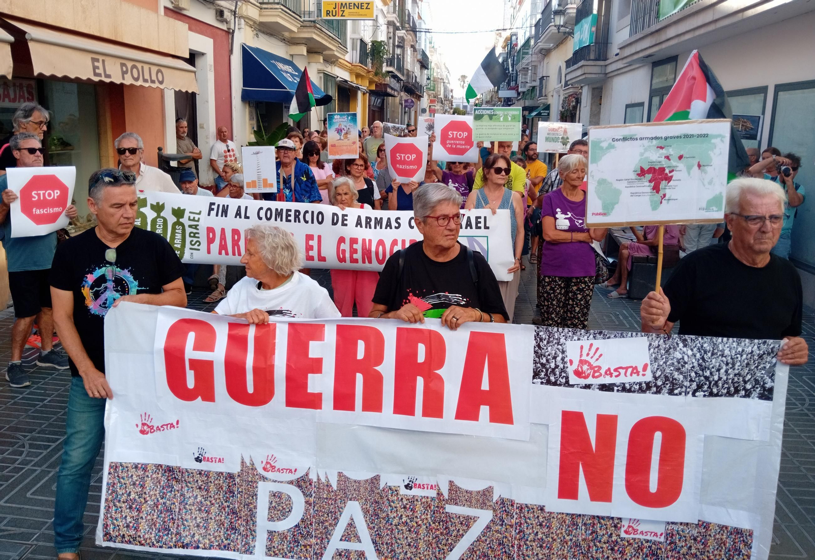 Una imagen de la concentración de esta semana.