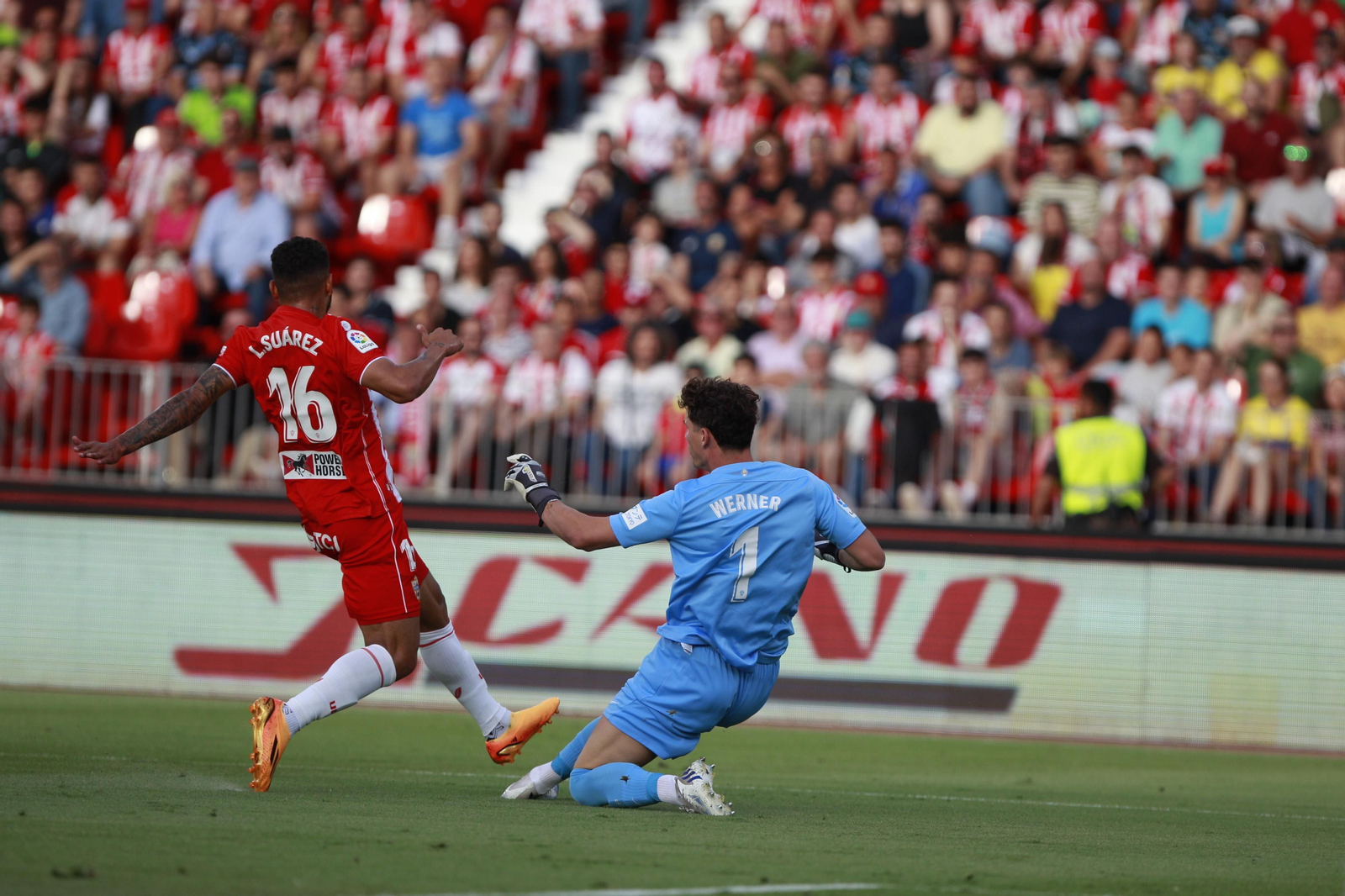 Imágenes del partido U.D. Almería-Elche C.F.