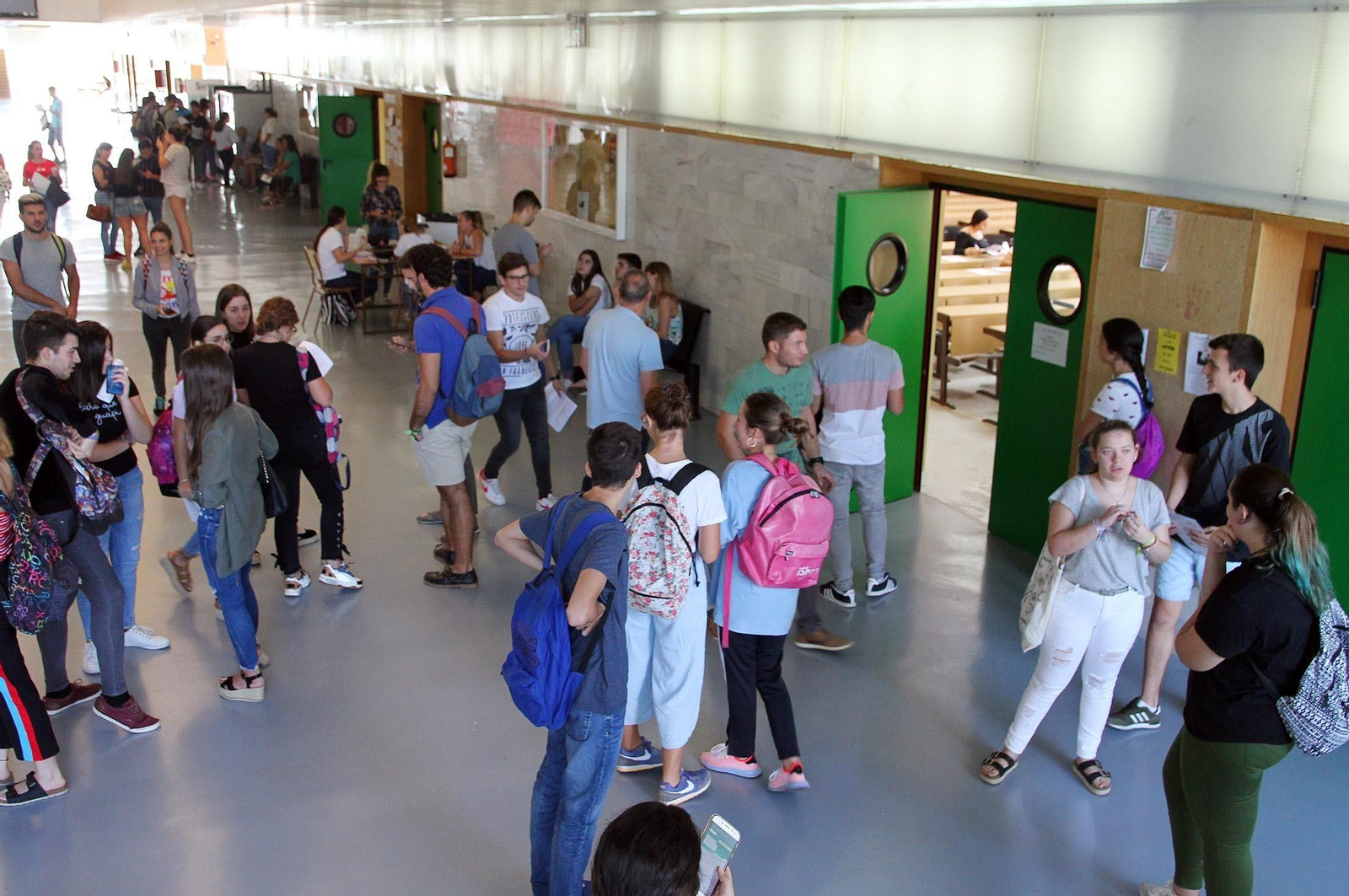 Pruebas de selectividad en la UHU