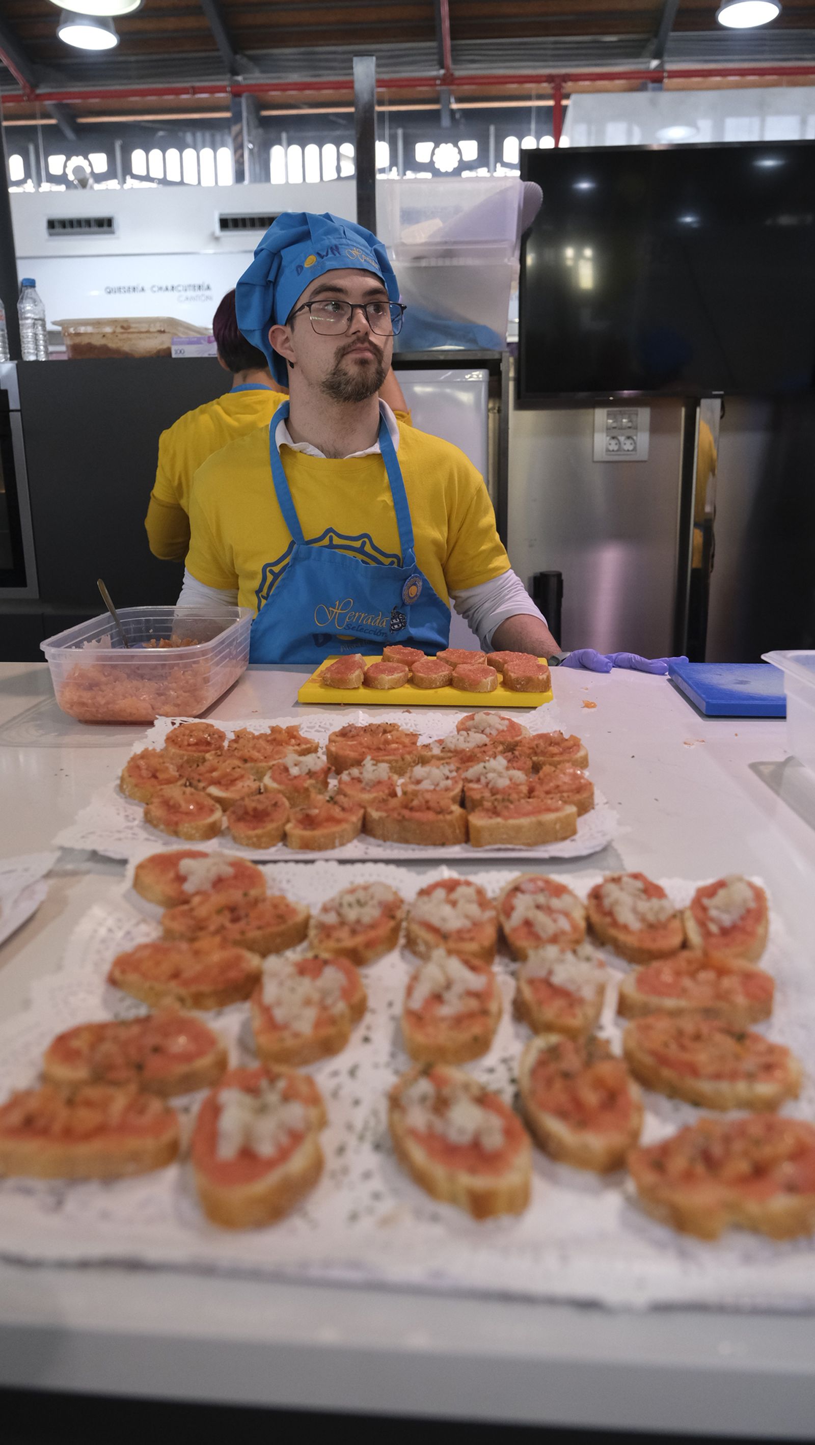 Showcooking-taller de gastronomía de Asalsido por el Día Mundial del Síndrome de Down