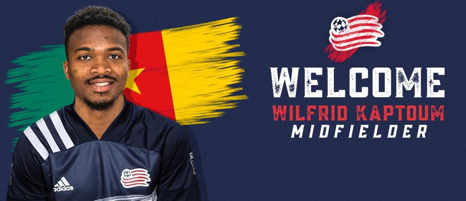 La bienvenida a Kaptoum del New England Revolution.