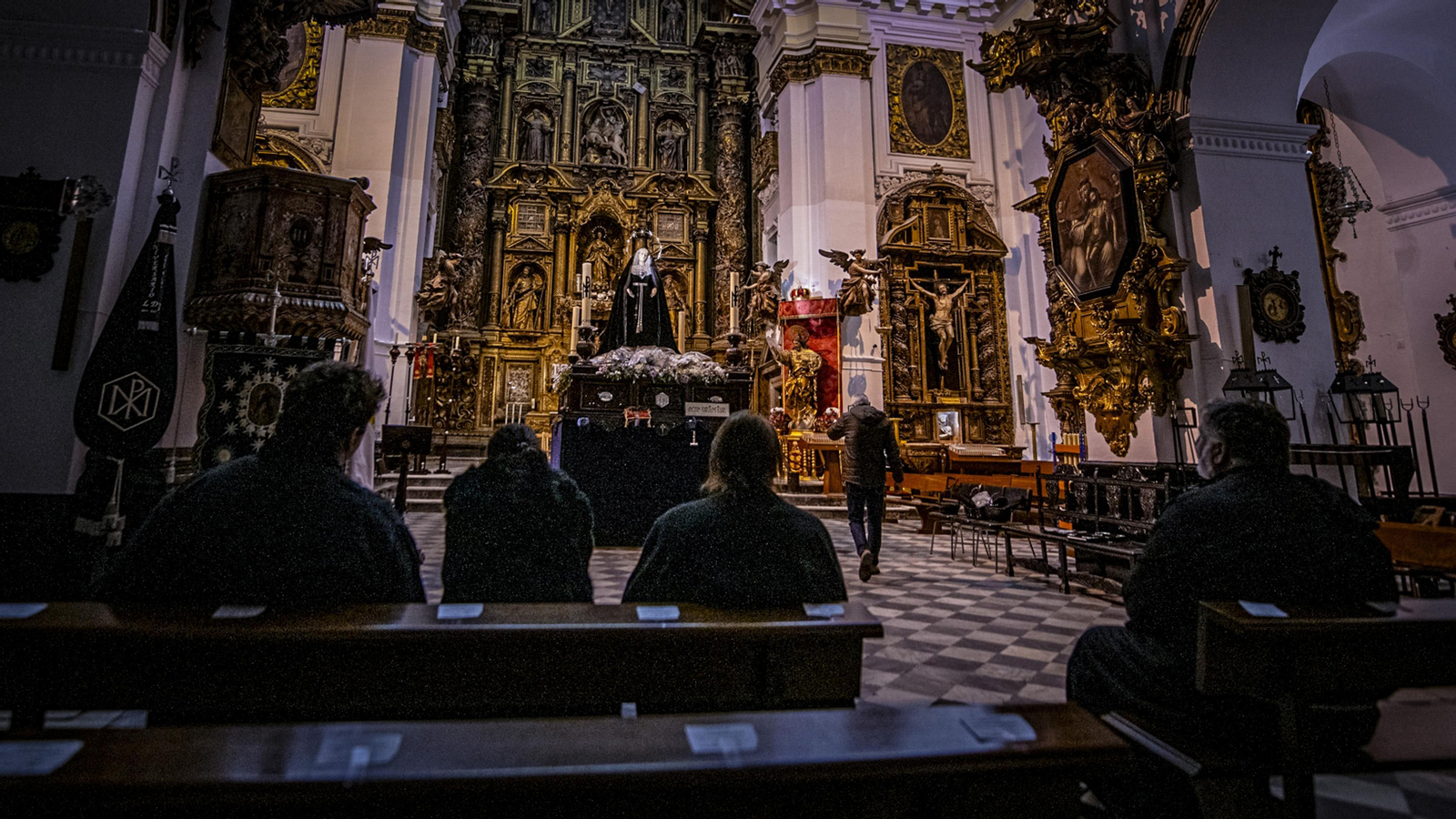 Congregación Ecce Mater Tua. Sábado Santo. Semana Santa de Cádiz. 2024
