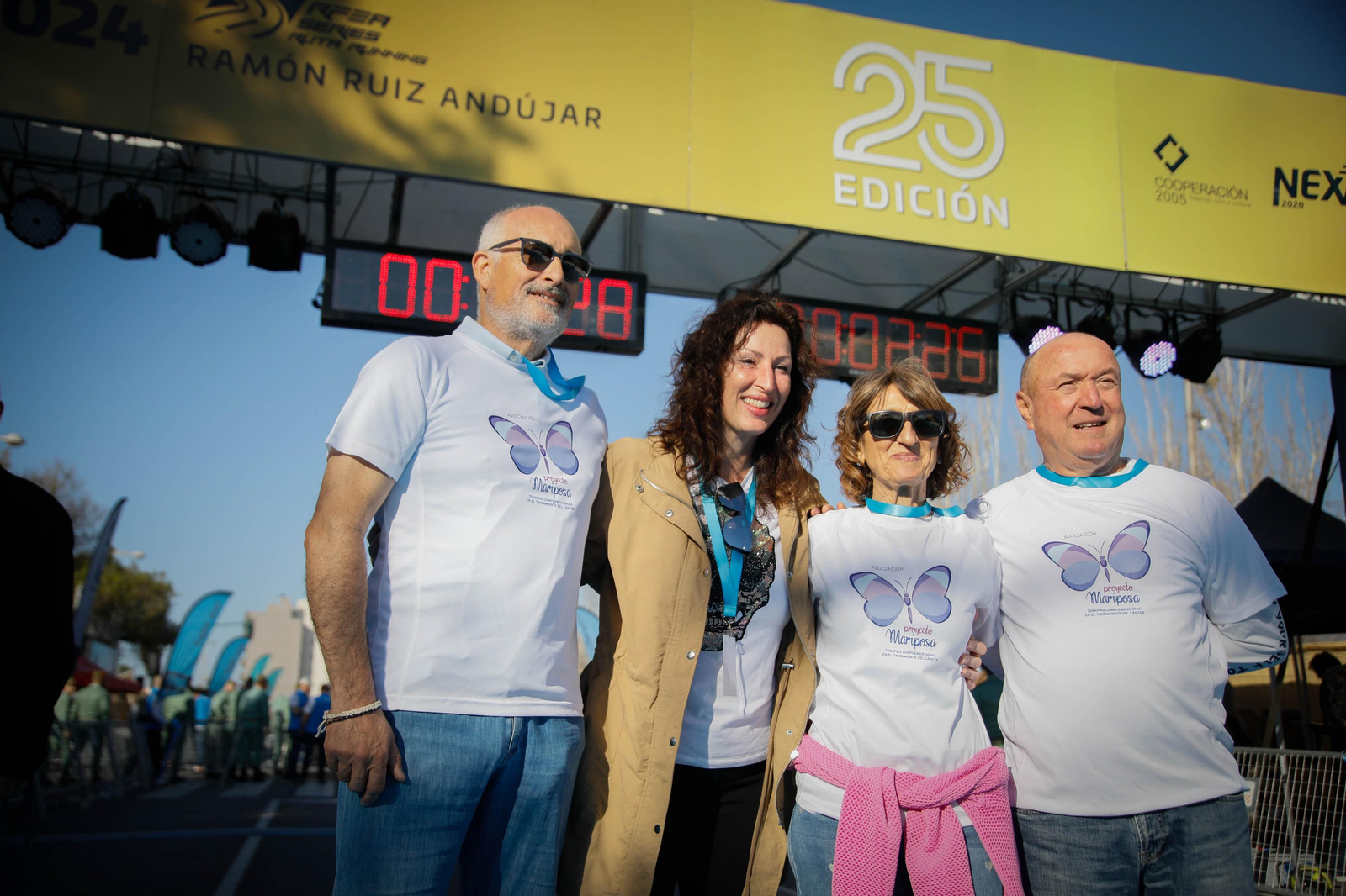 Imágenes de la salida de la Media maratón Ciudad de Almería