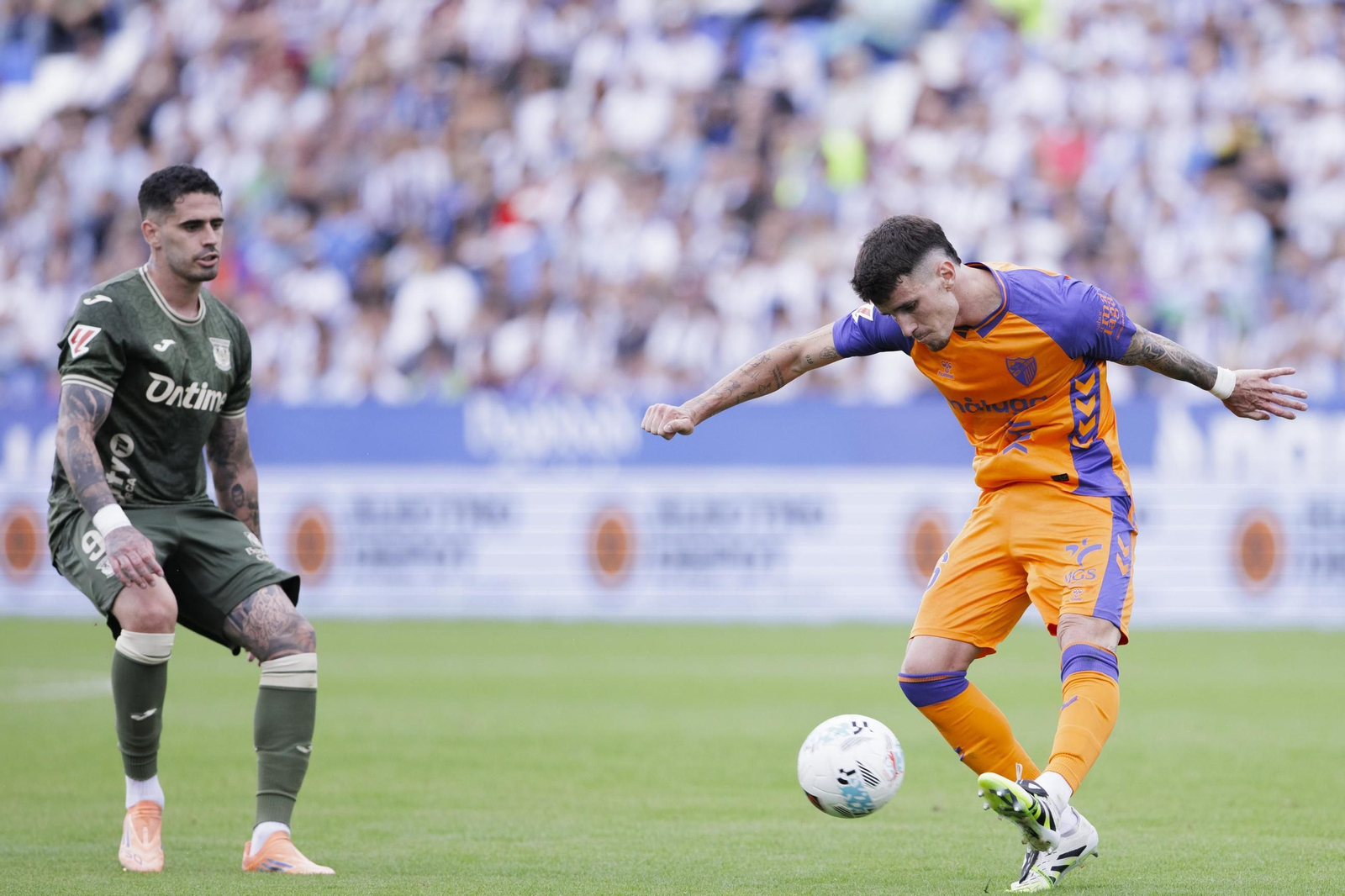 Leganés-Málaga CF, en fotos