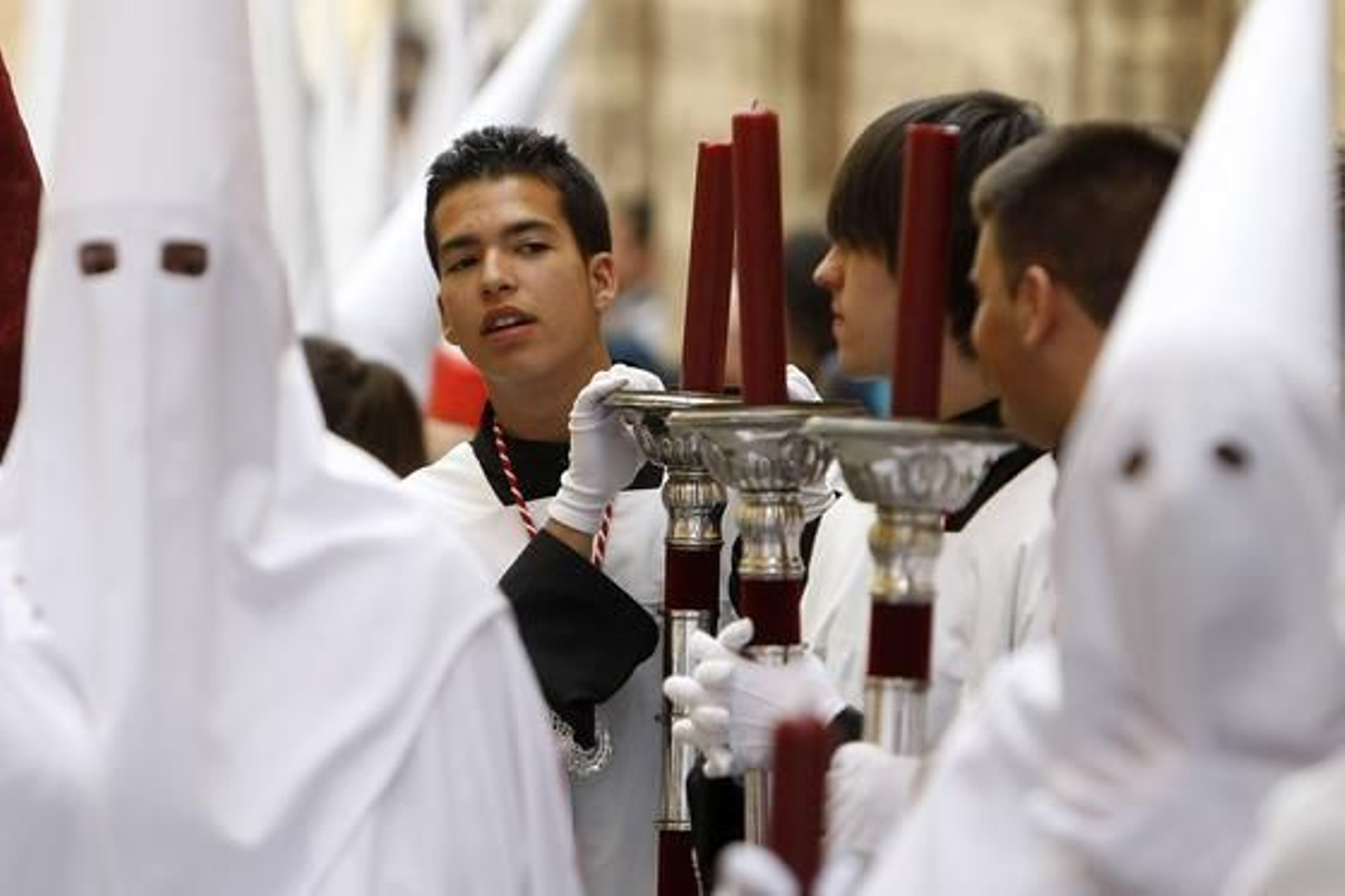 Salida de la Sagrada Cena del Convento de Santo Domingo.   Foto: Jose Braza