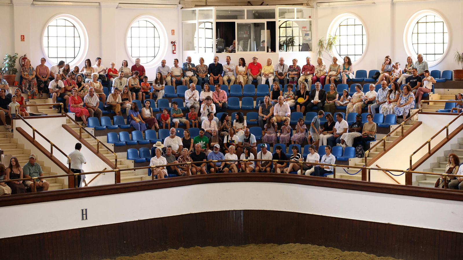 Espectáculo de la Real Escuela Andaluza de Arte Ecuestre dedicada al 40 aniversario de Diario de Jerez