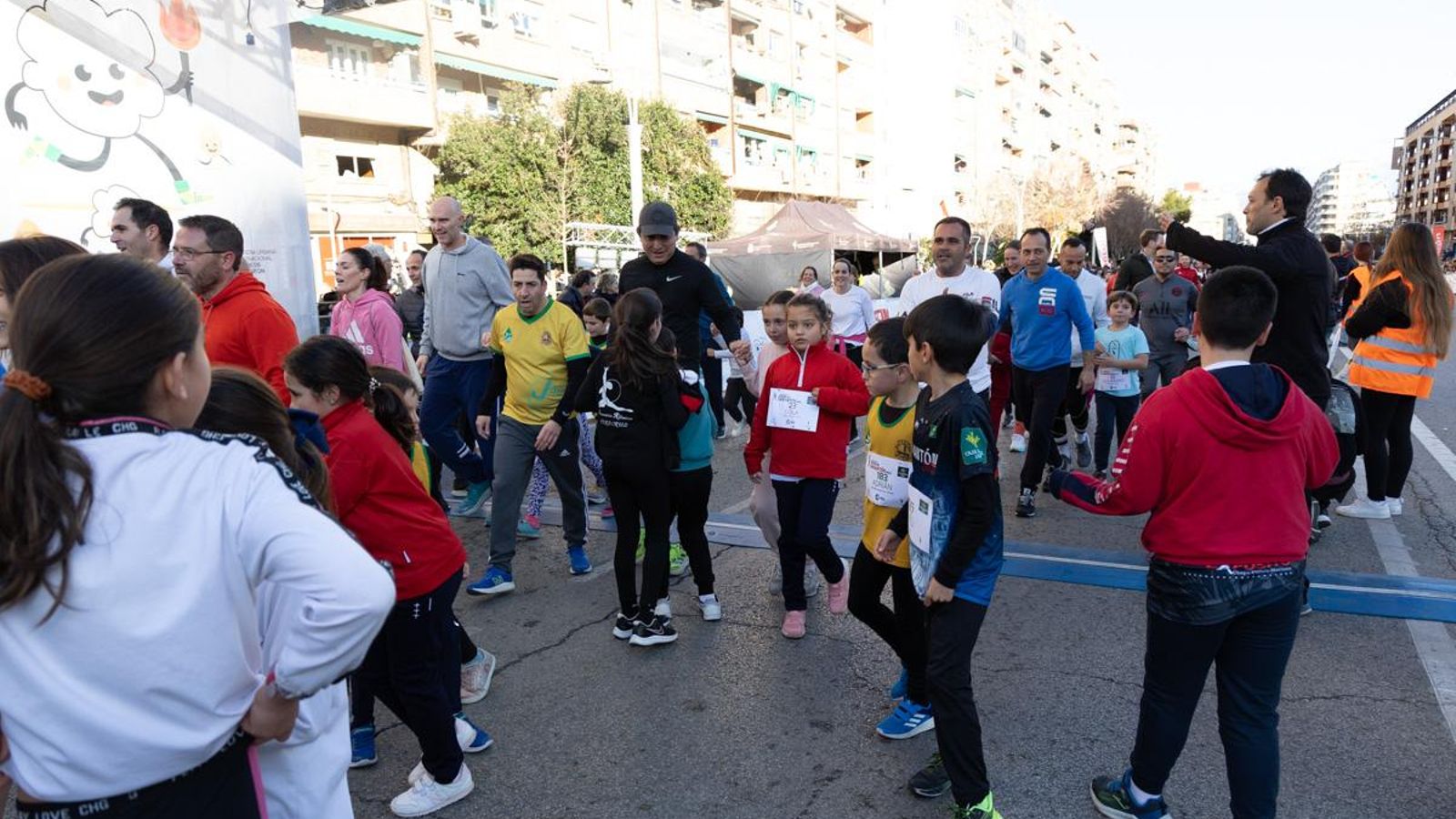 En imágenes: Los niños y niñas de los colegios de Jaén, protagonistas de la San Antón Escolar