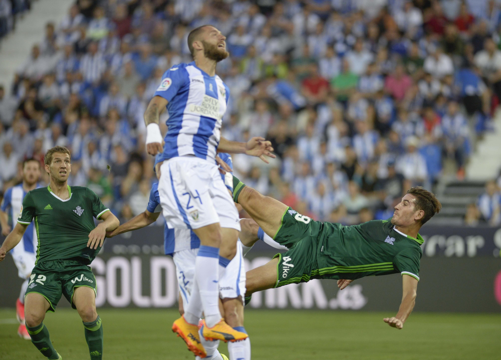 El Leganés-Real Betis, en imágenes