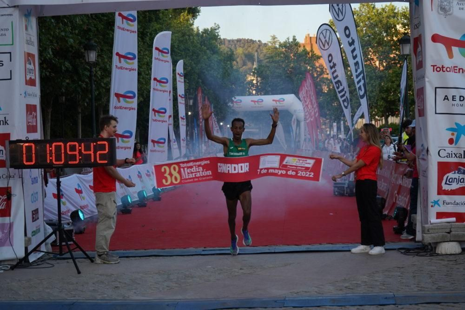La Media Maratón de Granada, en imágenes